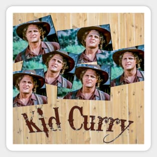 Kid Curry collage Sticker